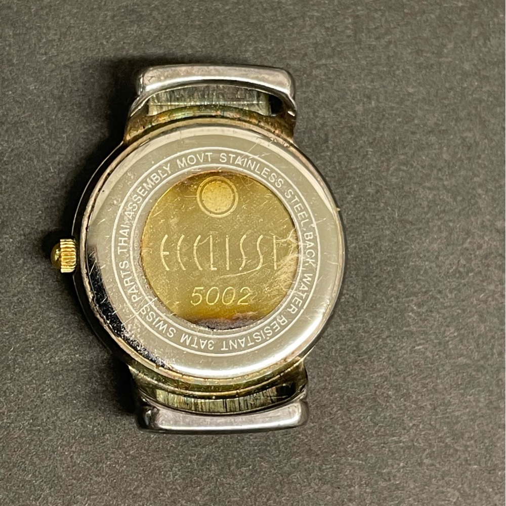 ❤️$6 THIS WEEKEND ONLY❤️ VINTAGE ECCLISSI STERLING SILVER WATCH - Picture 8 of 10